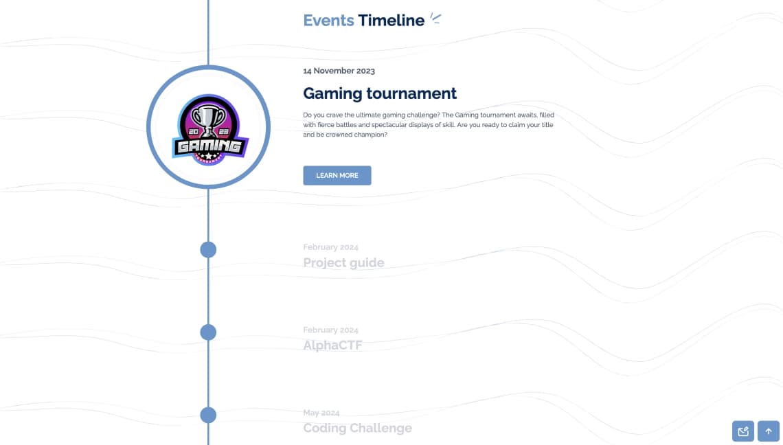 Alphabit Website screen