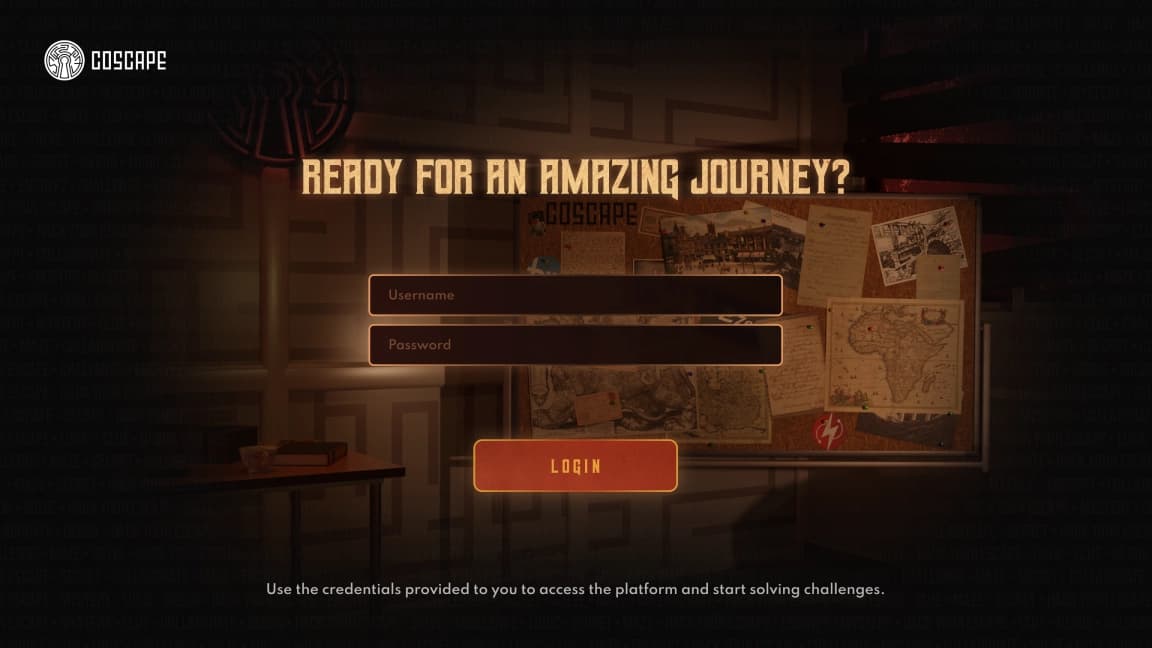 COSCAPE Website screen