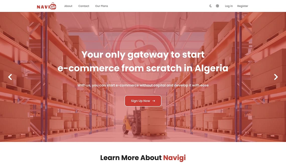 Navigi screen